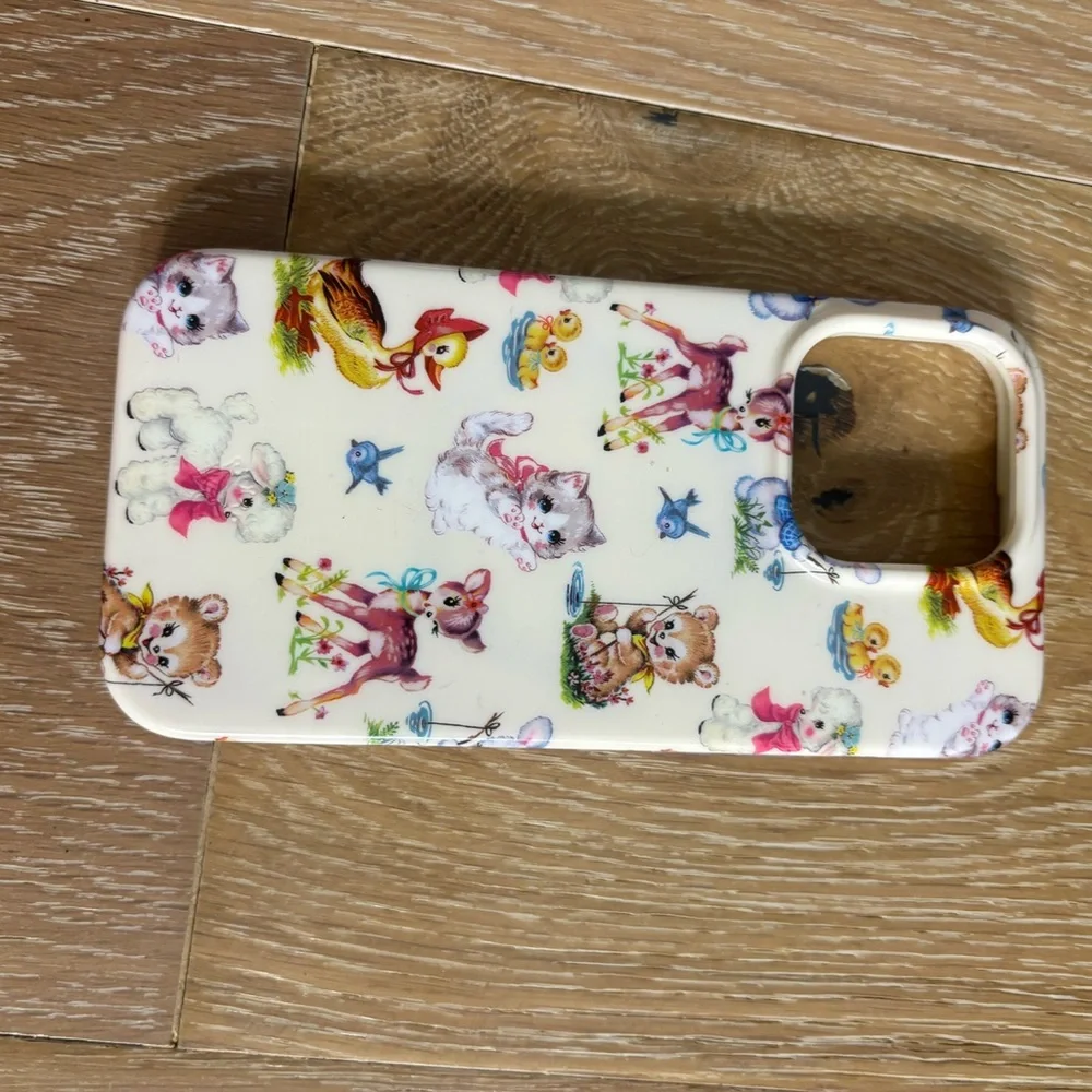 Cute Animal Print Phone Case
